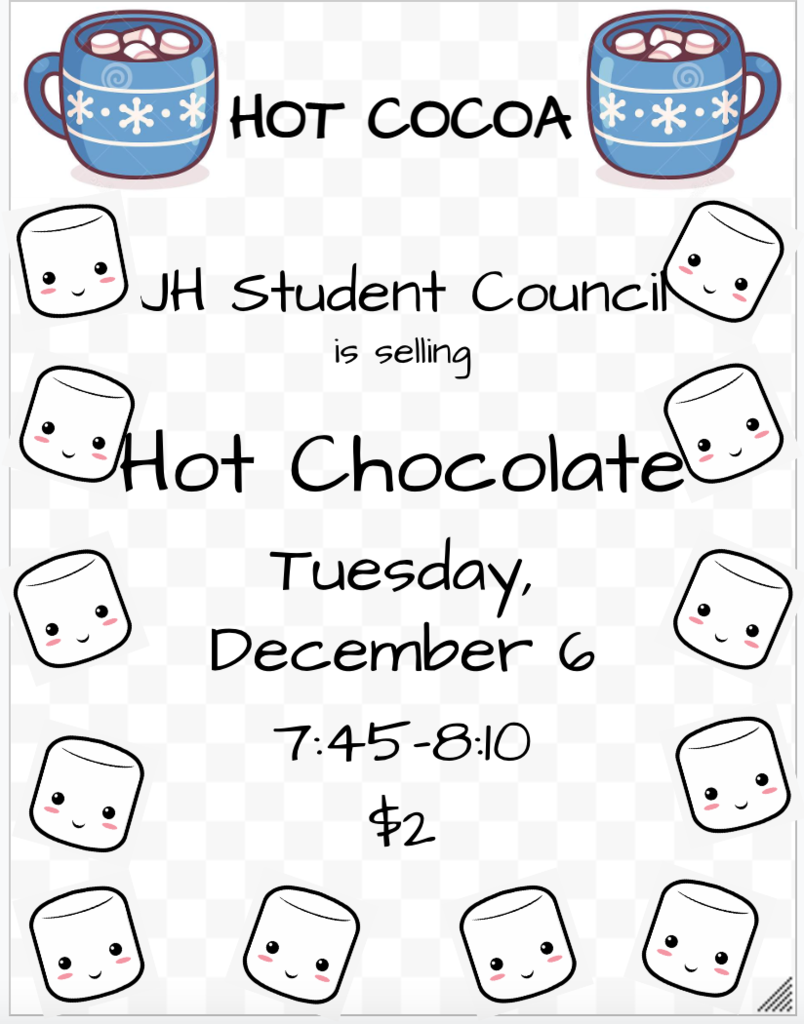 hot cocoa flyer